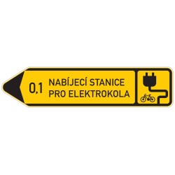 Cyklo značka - Nabíjecí stanice