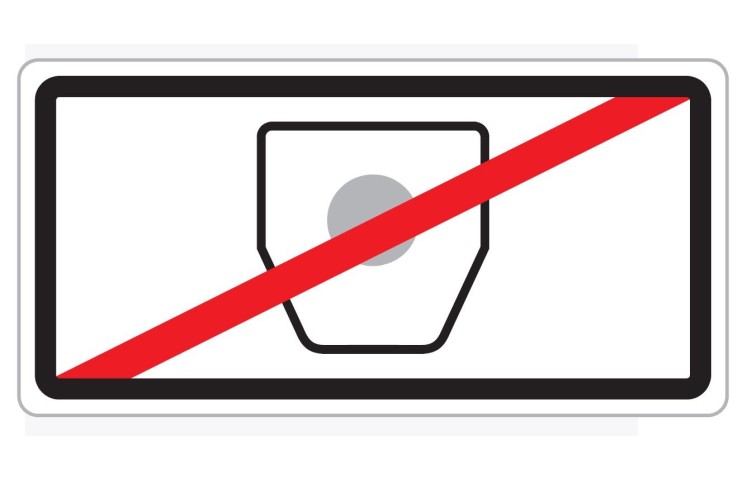 Dopravní značka E11a - Bez časového poplatku