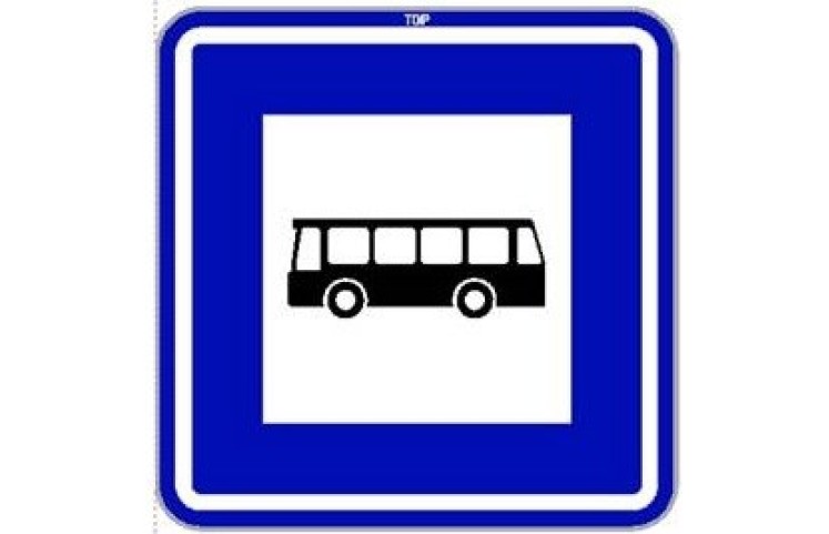 Dopravní značka IJ4a - Zastávka