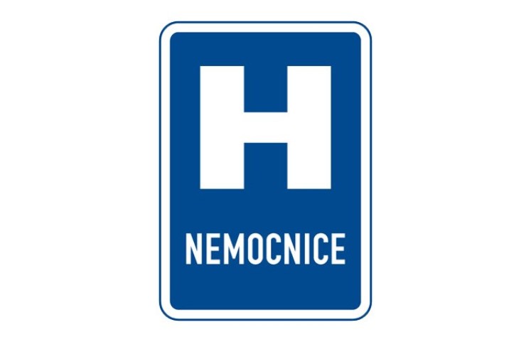 Dopravní značka IJ2 - Nemocnice