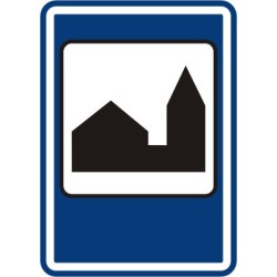 Dopravní značka IJ16 - Silniční kaple