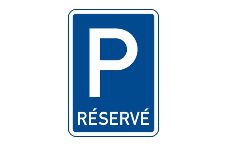 Dopravní značka IP12 - Vyhrazené parkoviště