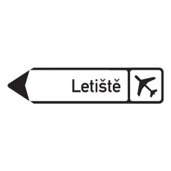 Dopravní značka IS5 - Směrová tabule