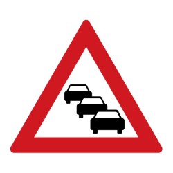 Dopravní značka A23 - Kolona