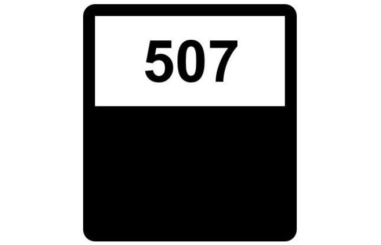 Železniční značka - Rovina