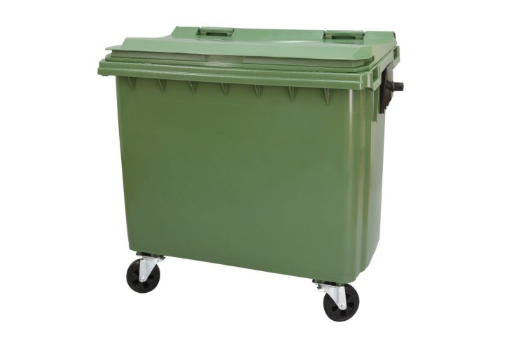 Plastový kontejner s plochým víkem