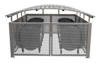 Přístřešek pro odpadové kontejnery Quattro