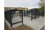 Ohrazení pro odpadové kontejnery Quattro