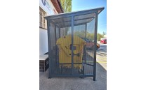 Přístřešek pro odpadkový kontejner - Uzamykatelný