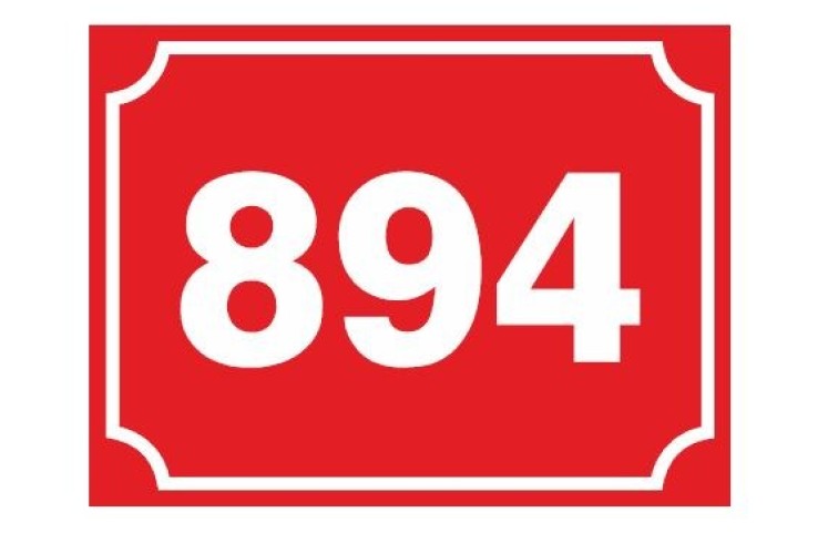 Tabule s číslem popisným